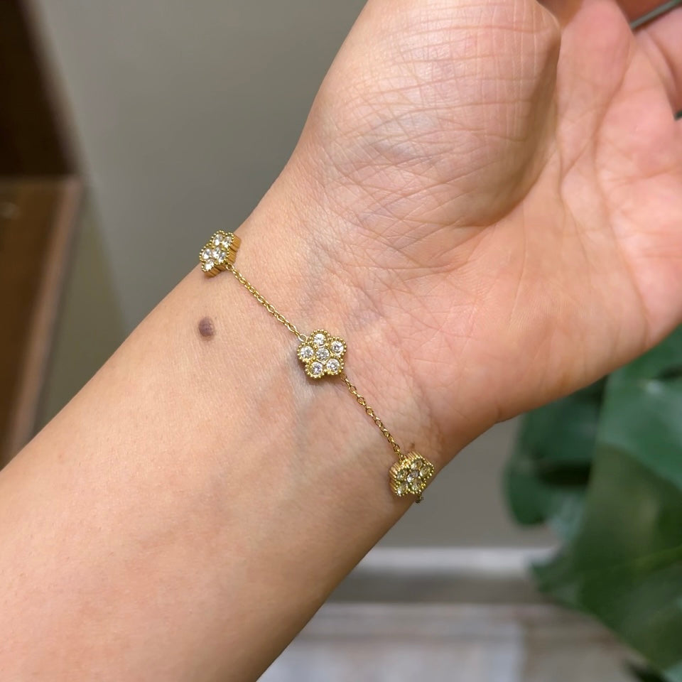 Crystal Bloom bracelet