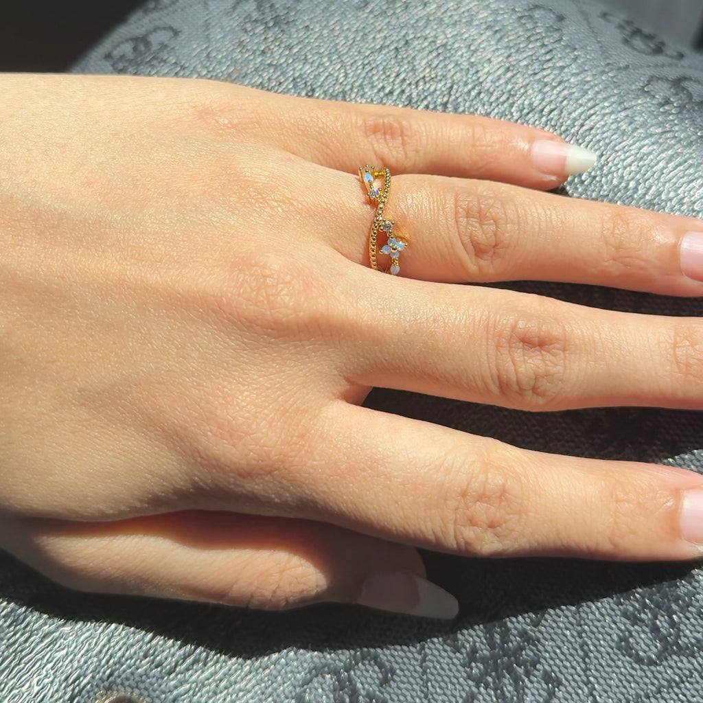 Ethereal Twist ring