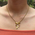 Statement Bow Necklace