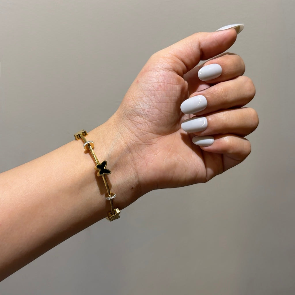 Butterfly bangle