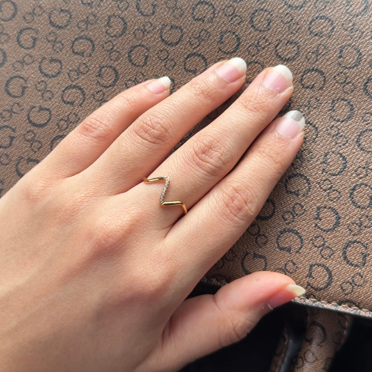 Twinkle Wave Ring