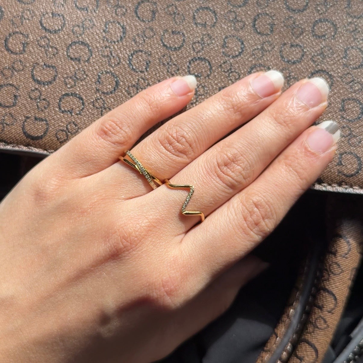 Twinkle Wave Ring