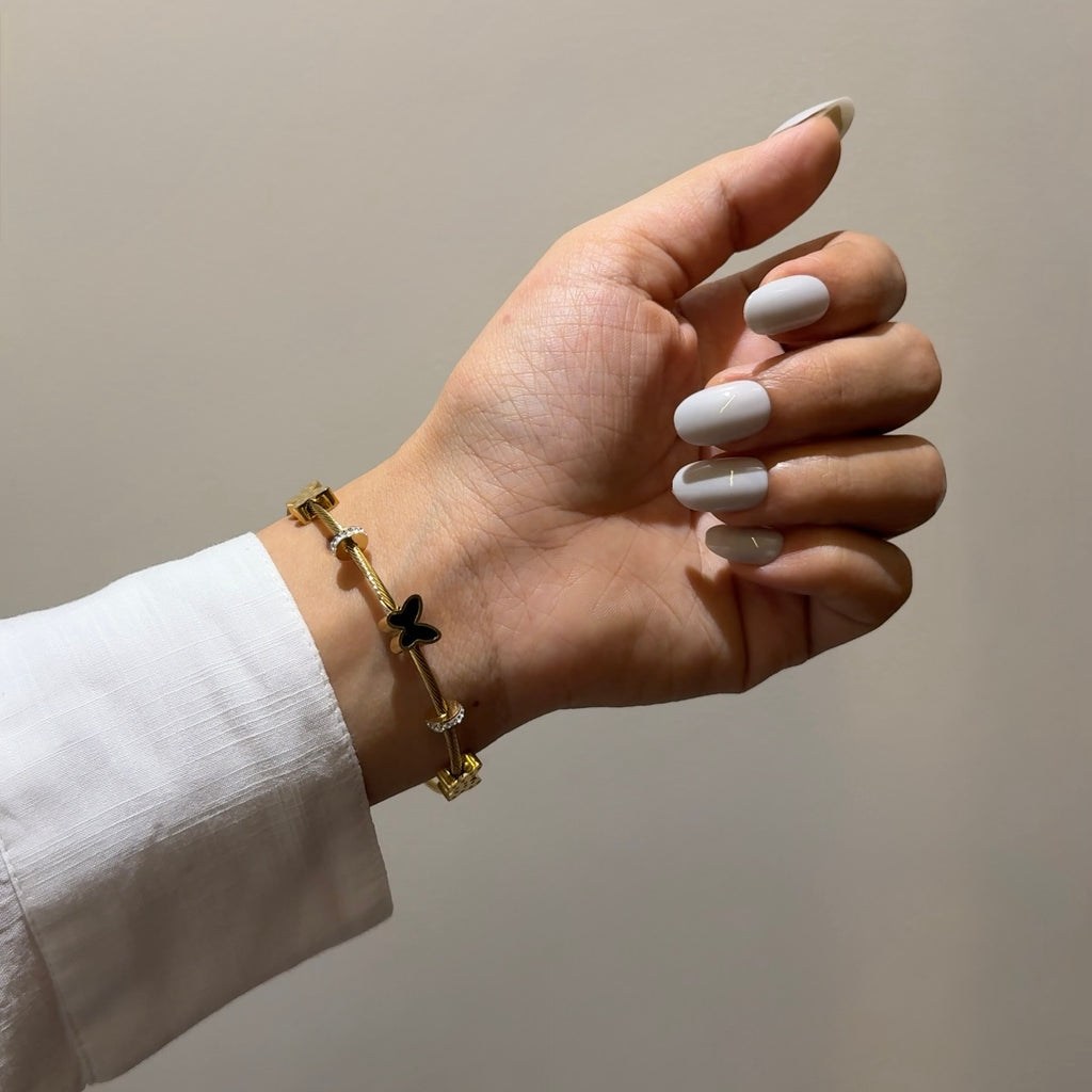 Butterfly bangle