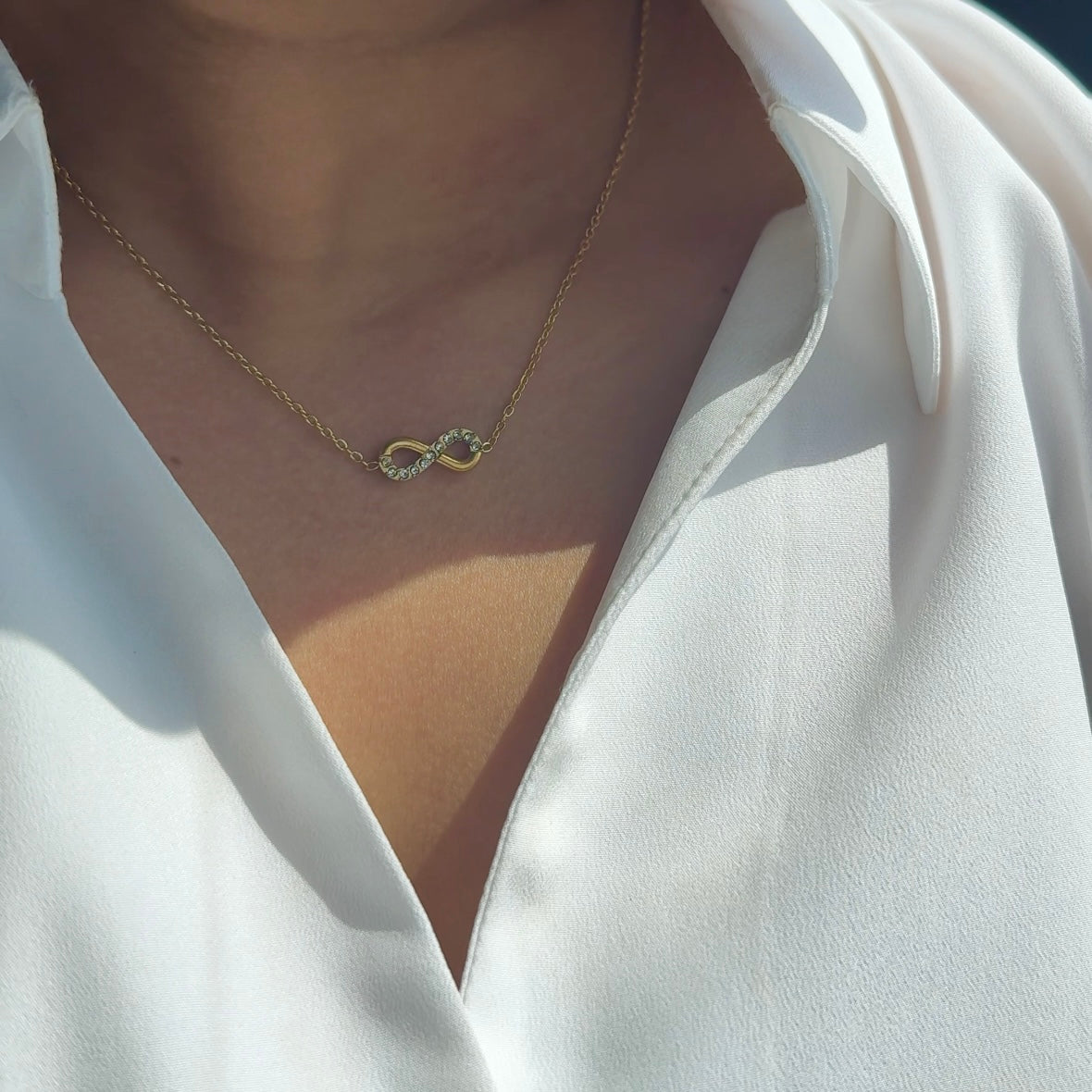 Infinity necklace