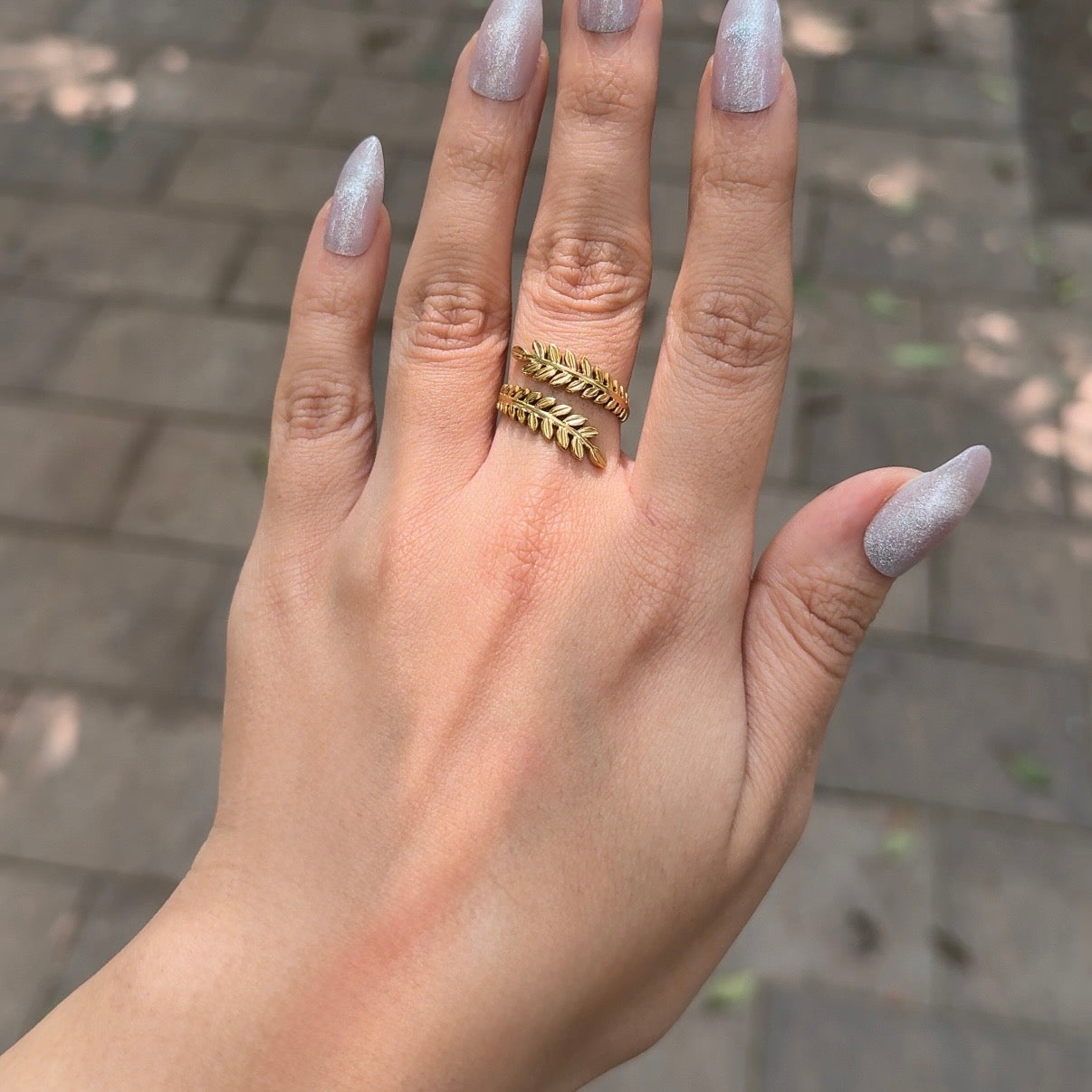 Olive Leaf Ring