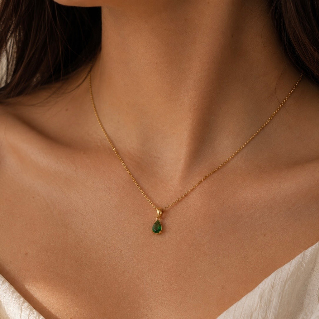 Emerald Dew Necklace