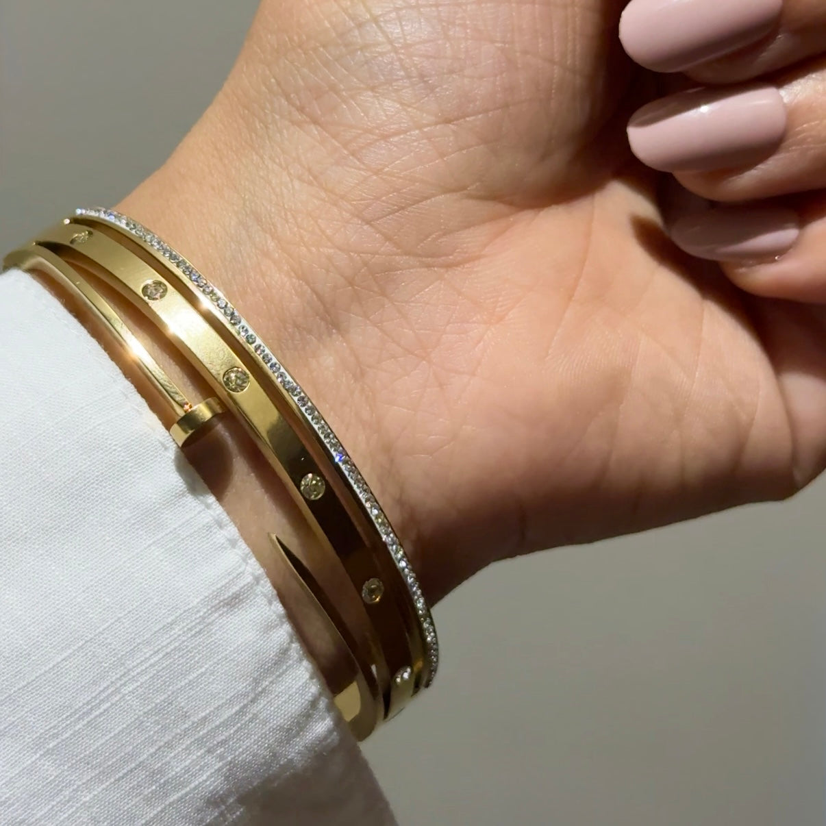 Golden Aura Bangle