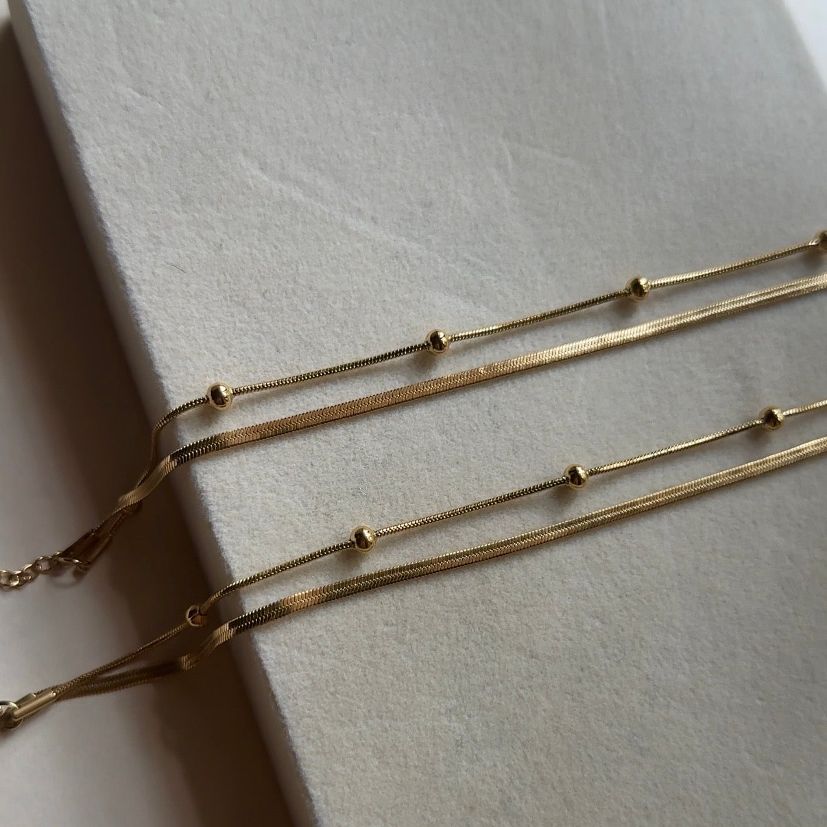 Layer anklet