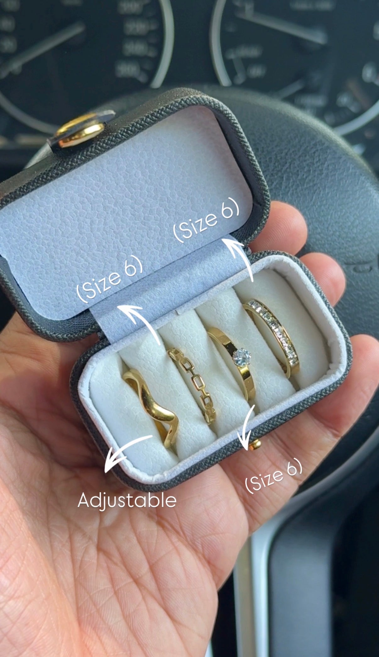 Golden Hour Stack organiser(including box)