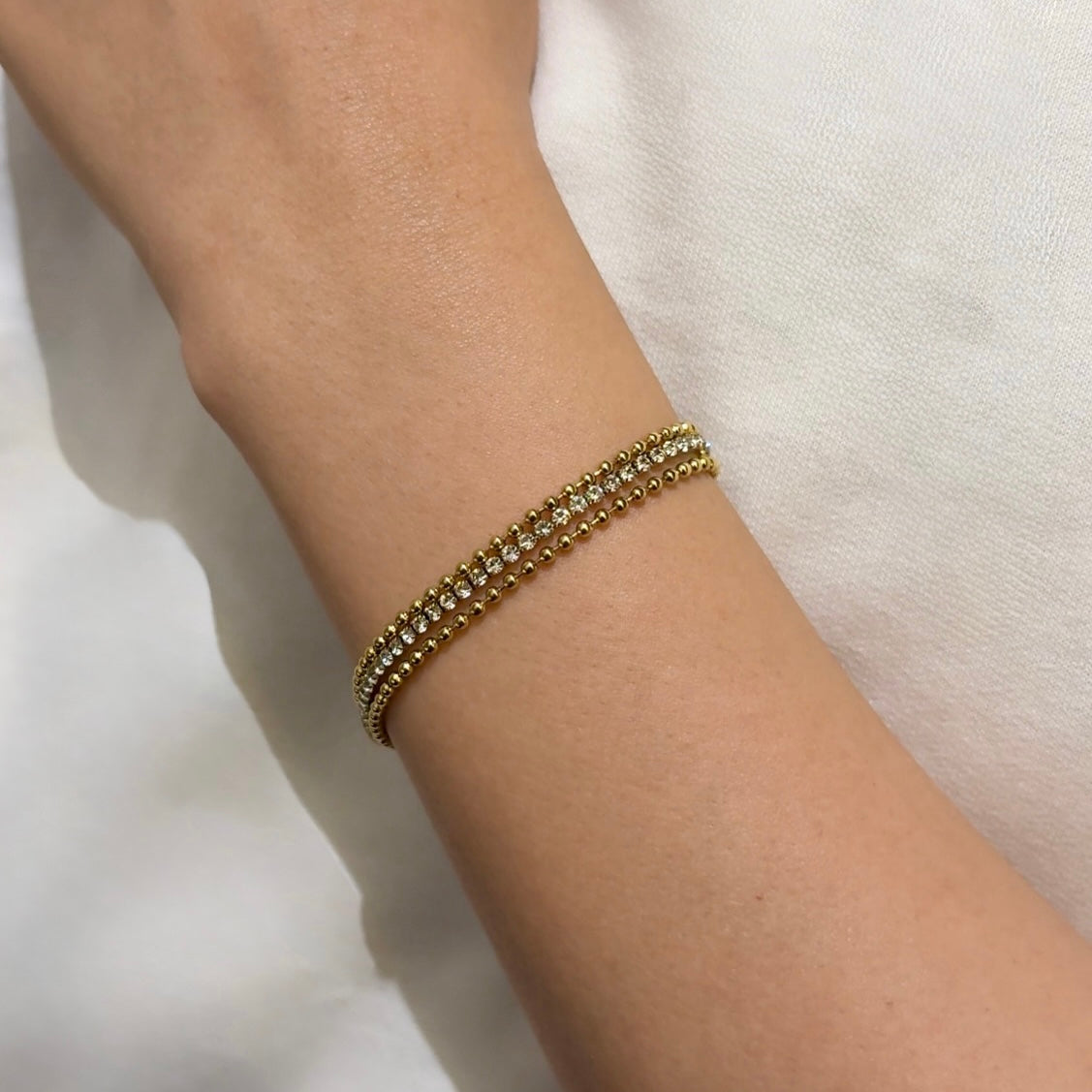 Layer bracelet