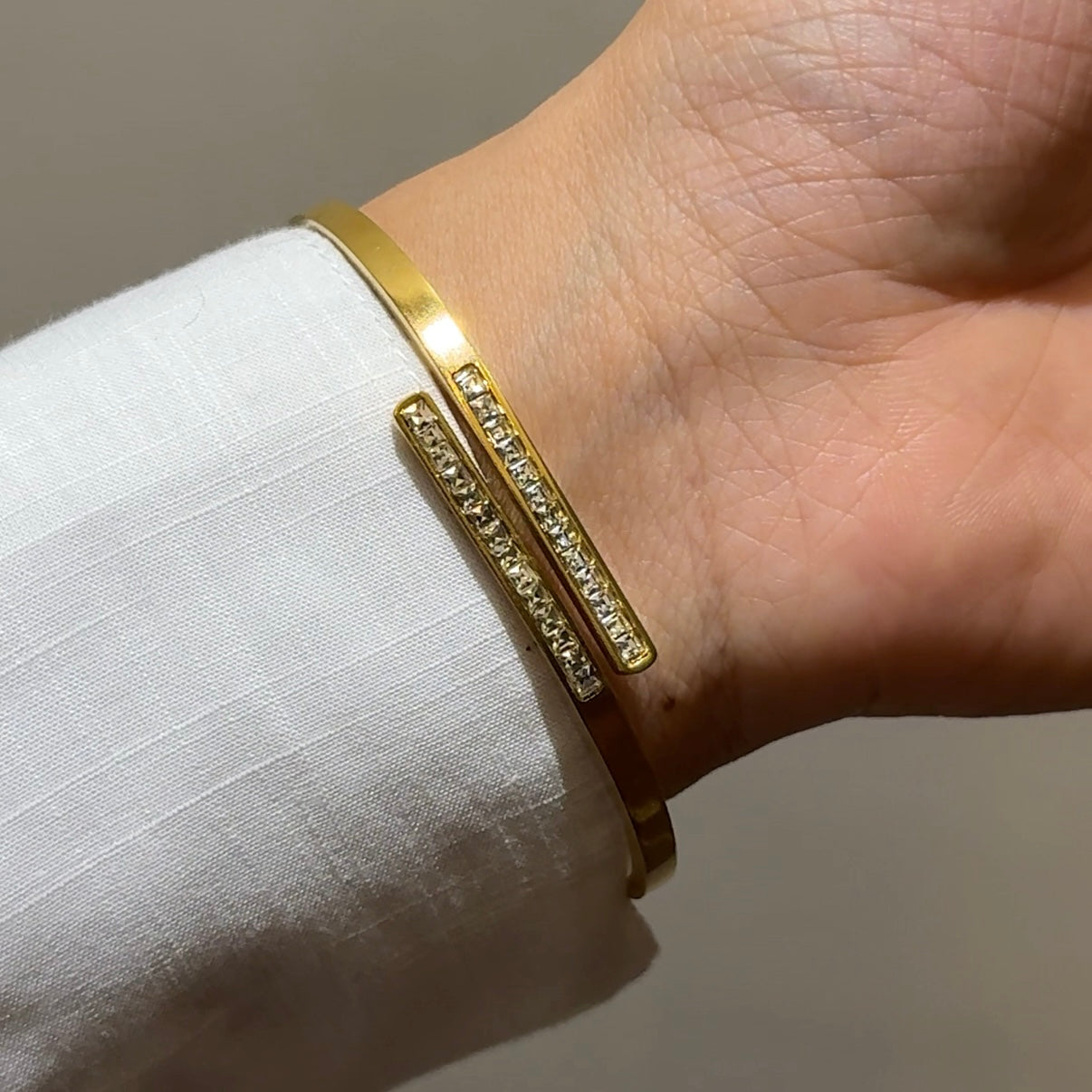 Meridian cuff bangle