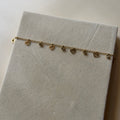 Golden heartfall Bracelet