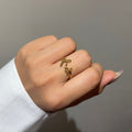Double bow ring