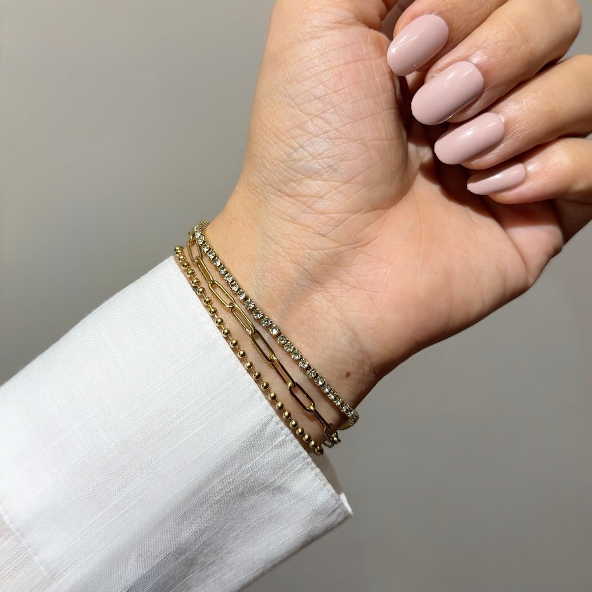 Glimmer Chain Bracelet