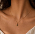 Sapphire Dew necklace