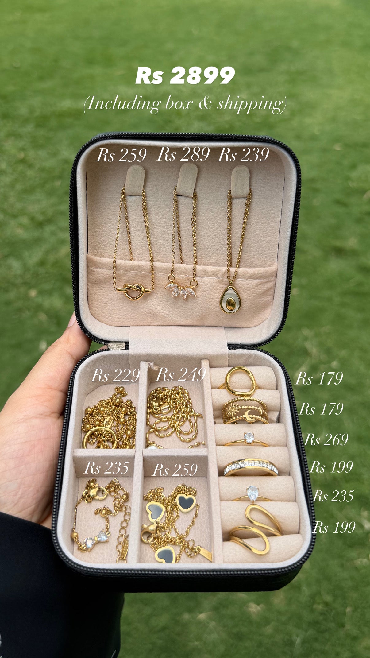 Luxe combo box(including box)