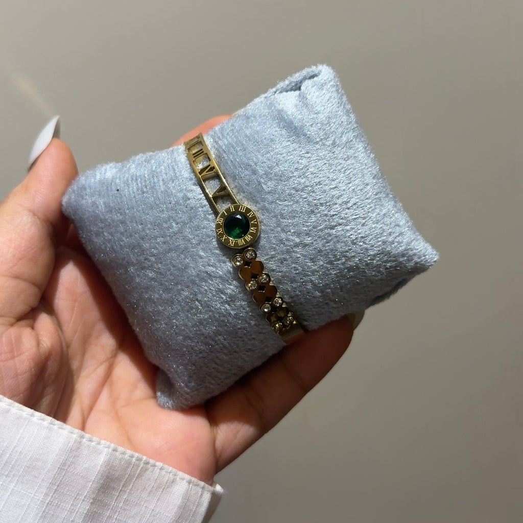 Emerald Hour Bangle(baby size)